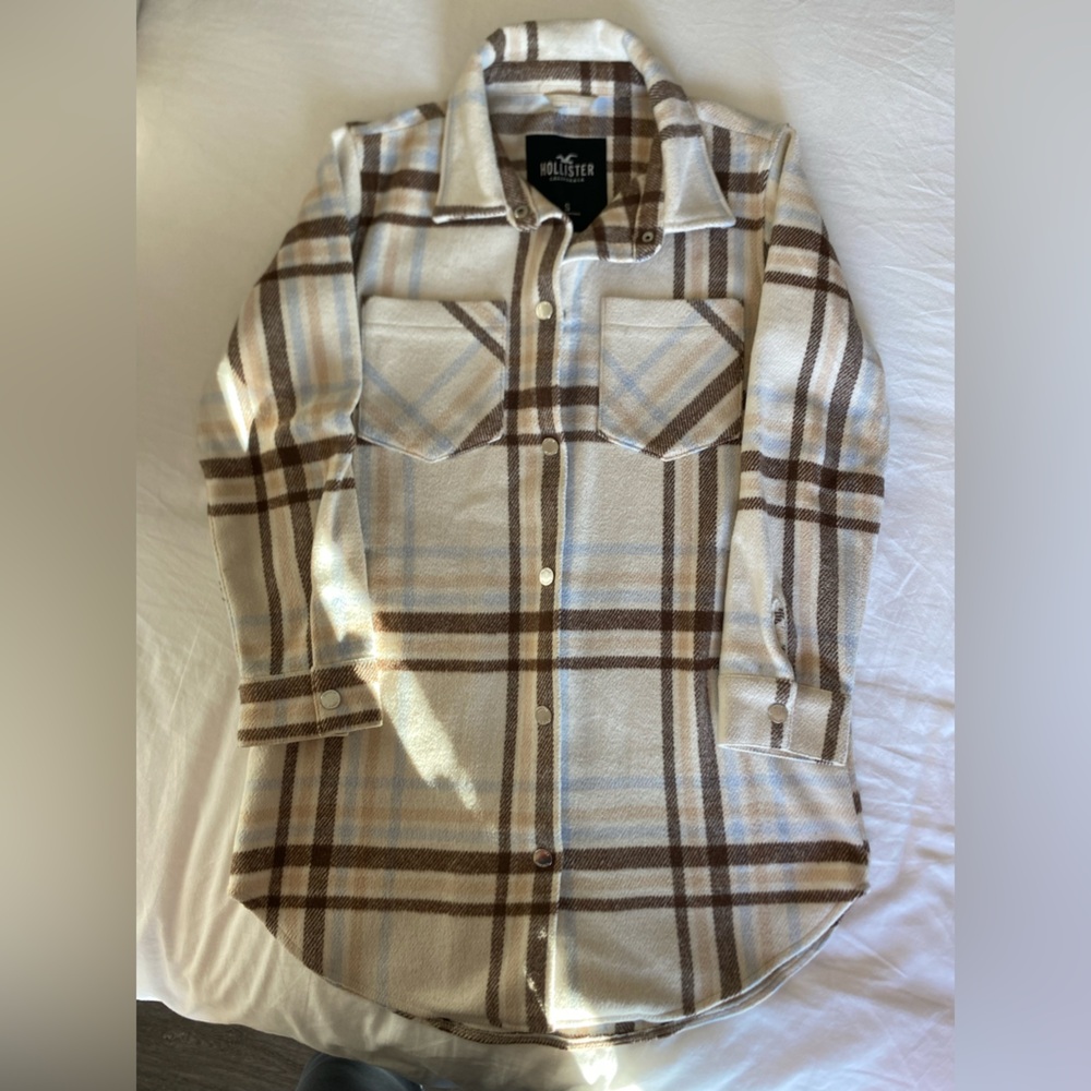 Hollister Small Plaid Shacket